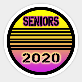 seniors 2020 Sticker